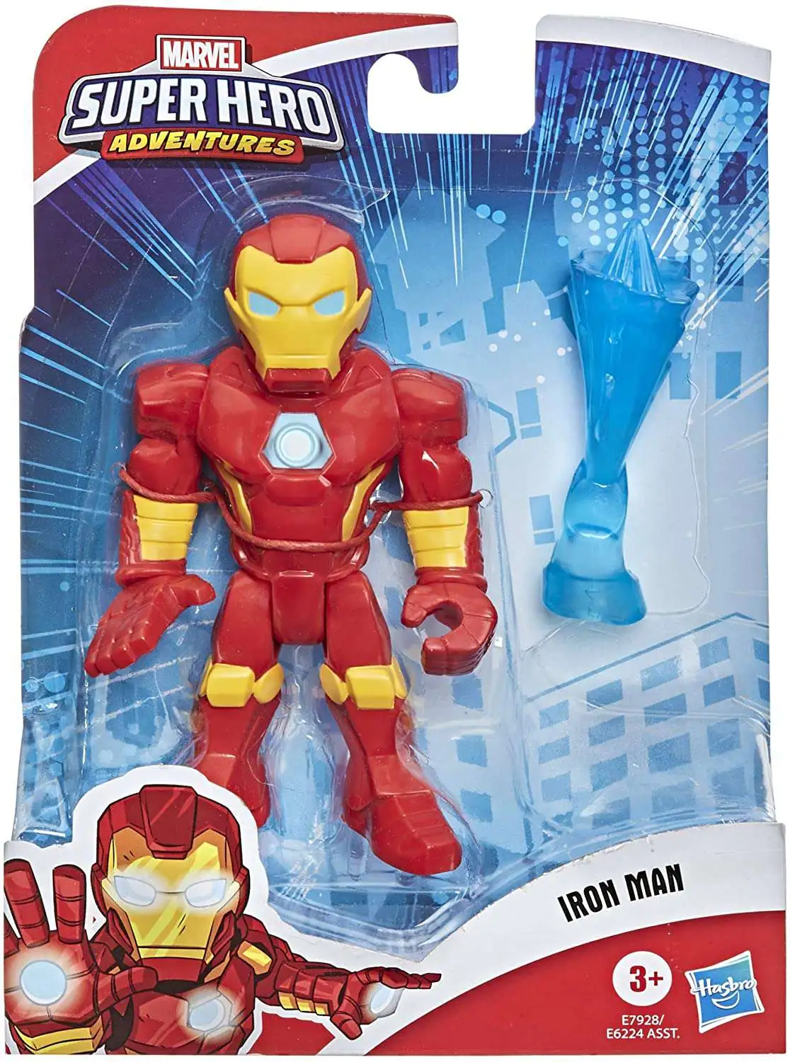 Playskool Heroes Super Hero Adventures Iron Man Starship Toy 