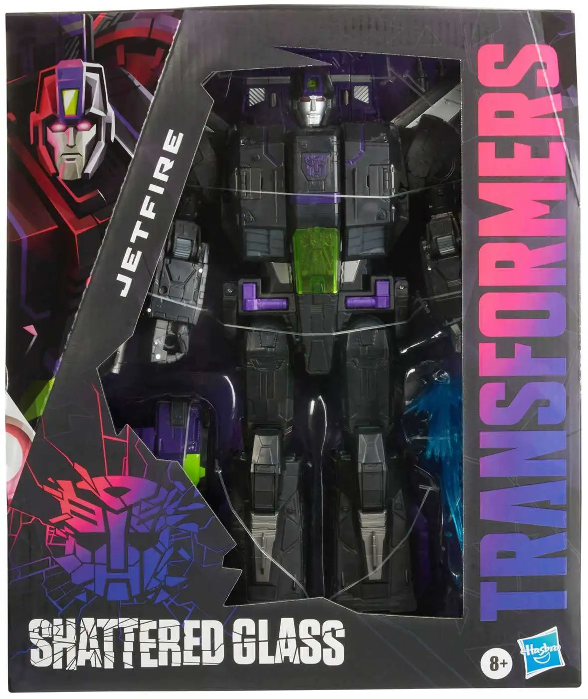 Transformers Shattered Glass Jetfire Exclusive Deluxe Action Figure Hasbro  - ToyWiz