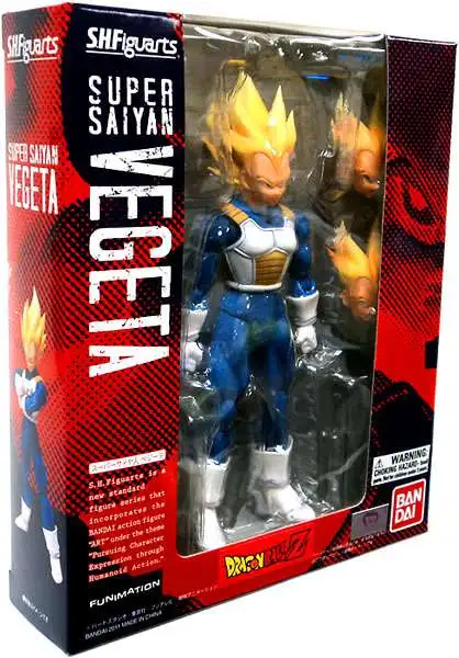 Dragon Ball Z S.H.Figuarts Super Saiyan Vegeta Action Figure