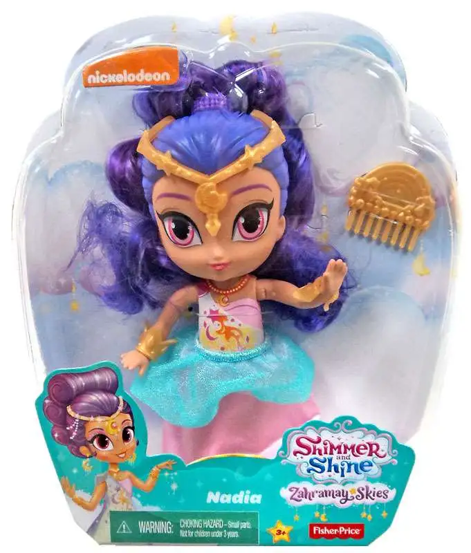 Fisher Price Shimmer & Shine Zahramay Skies Nadia 6-Inch Basic Doll [Loose]