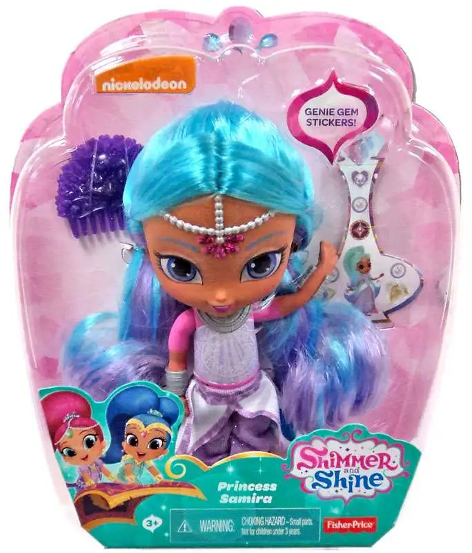 Fisher Price Shimmer Shine Princess Samira 6 Basic Doll Loose - ToyWiz