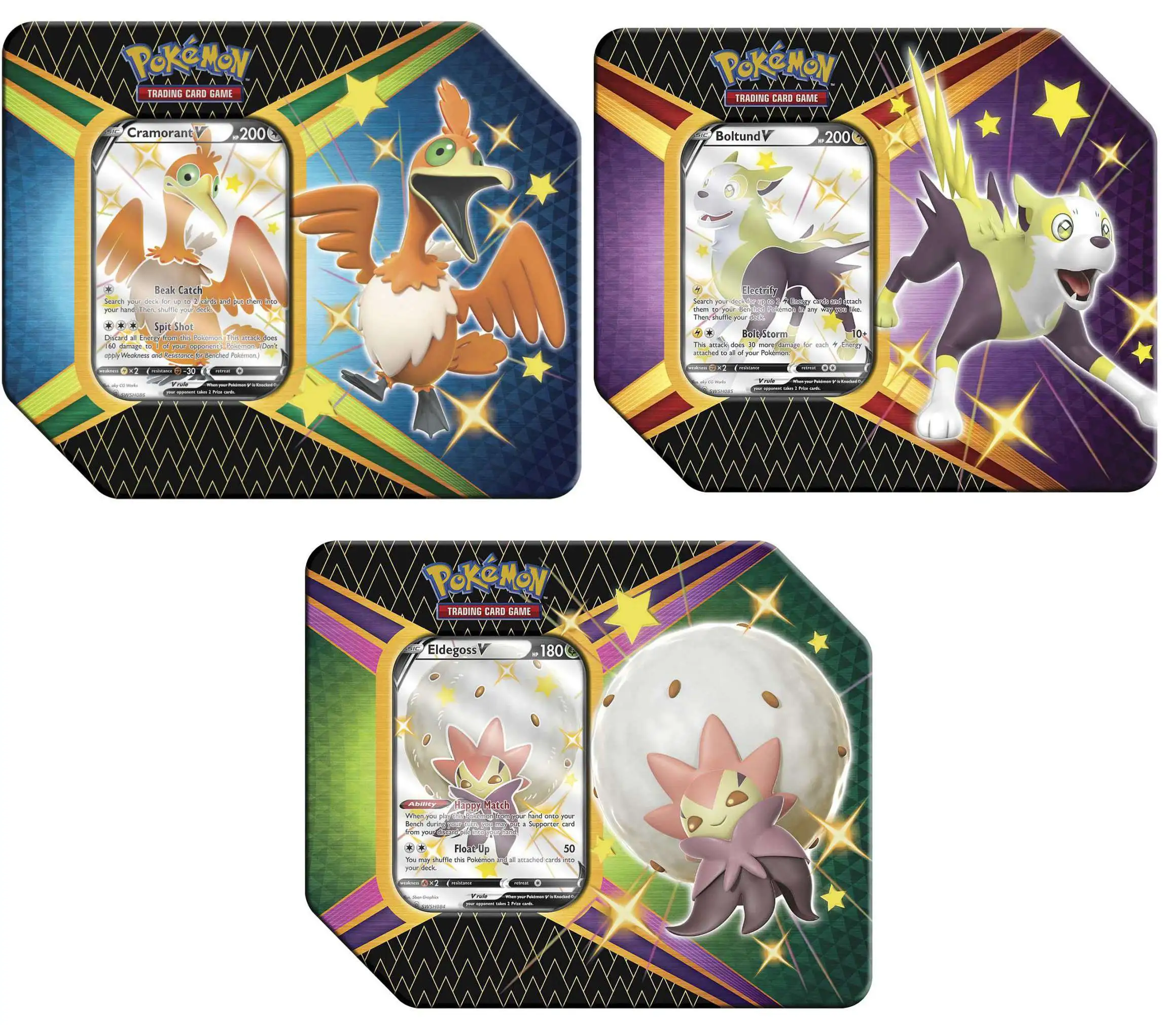 Set Of 2 Featuring Hoopa And Latios EMPTY TINS TCG CCG Pokémon 2015 Deck Tins 