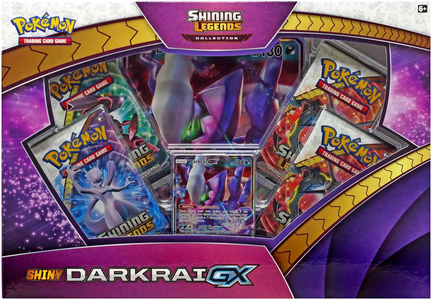 Pokémon TCG Shiny Darkrai-GX Shining Legends Collection for sale online 