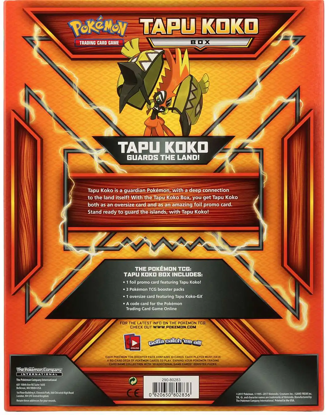 Pokémon TCG Tapu Koko Booster Pack for sale online 