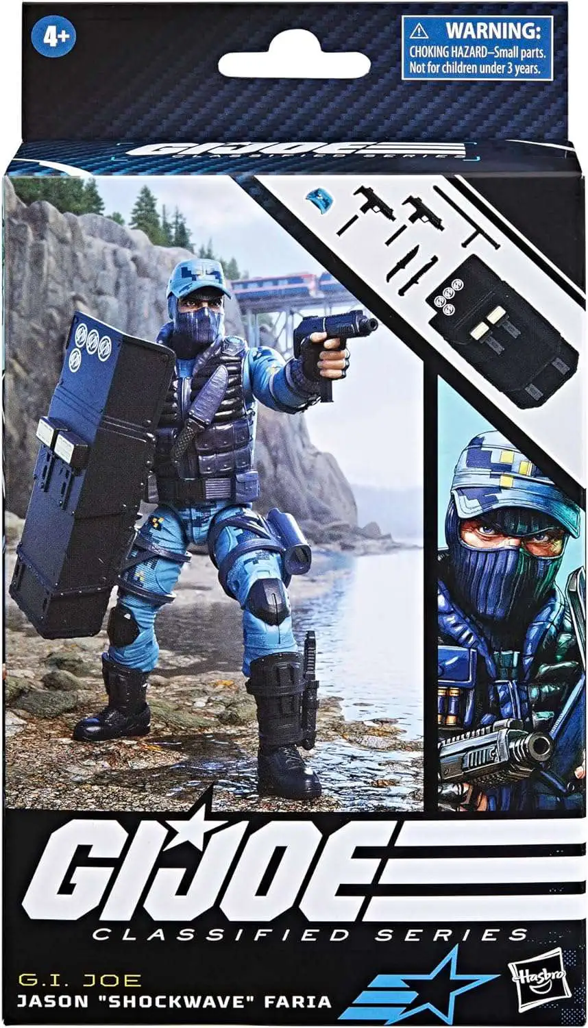 GI Joe Classified Series Jason "Shockwave" Faria Action Figure