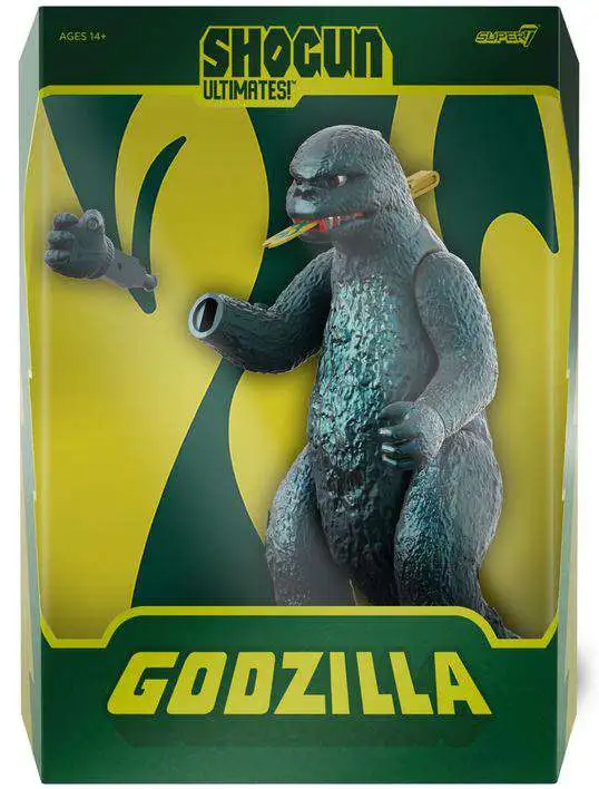 Ultimates TOHO Shogun Godzilla Action Figure [Green Metallic Hawaii]