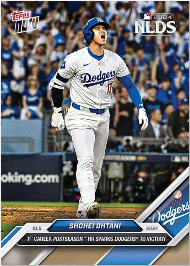 MLB Los Angeles Dodgers 2024 NOW Baseball Single Card Shohei