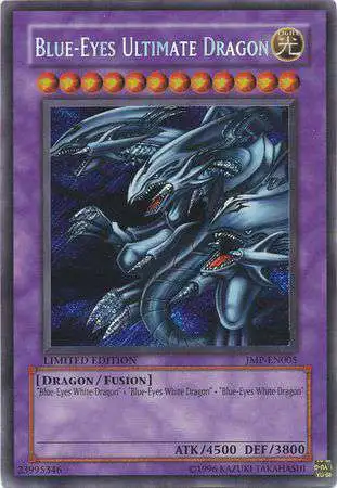 YuGiOh Shonen Jump Secret Rare Blue Eyes Ultimate Dragon JMP-EN005