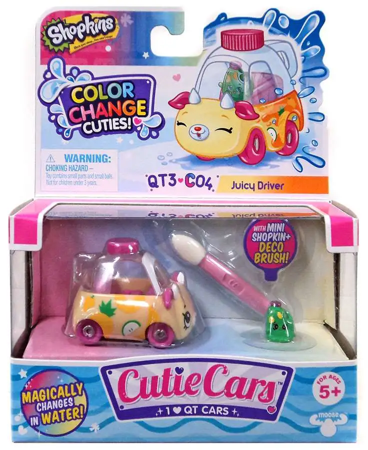 Shopkins Cutie Cars Series 3 Color Change Cuties QT3-C06 Ice Rider 