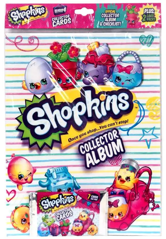 Season Shopkins Trading Cards Collector Album i Toy - ToyWiz