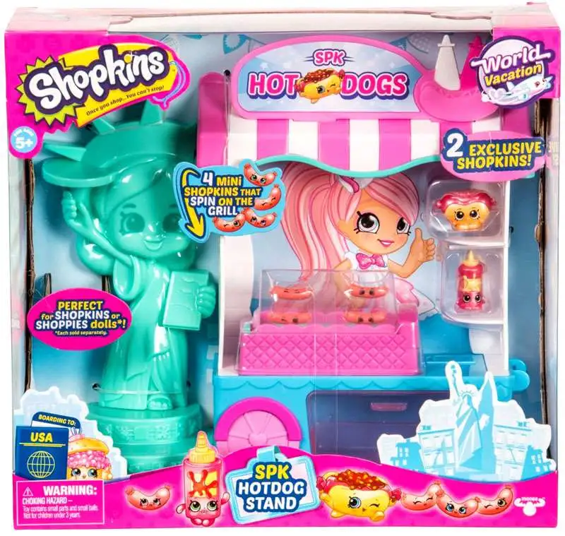 Giant Super Mall Shopkins Shoppies Doll Playset - Surprise Blind Bags - Toy  Video 
