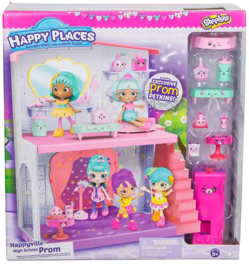 Shopkins Happy Places Happyville High School Prom Playset Moose