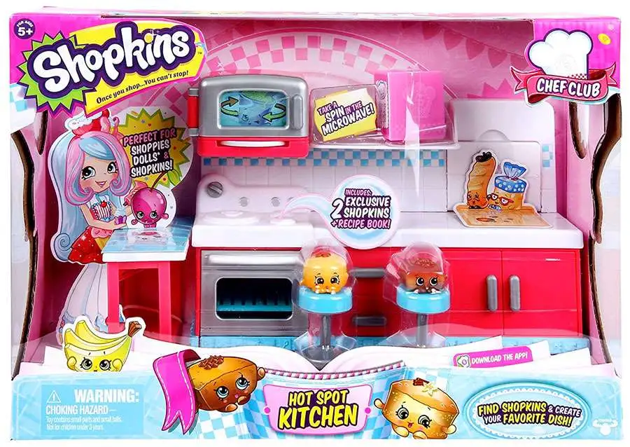 Shopkins Chef Club Season 6 Hot Spot Kitchen Playset