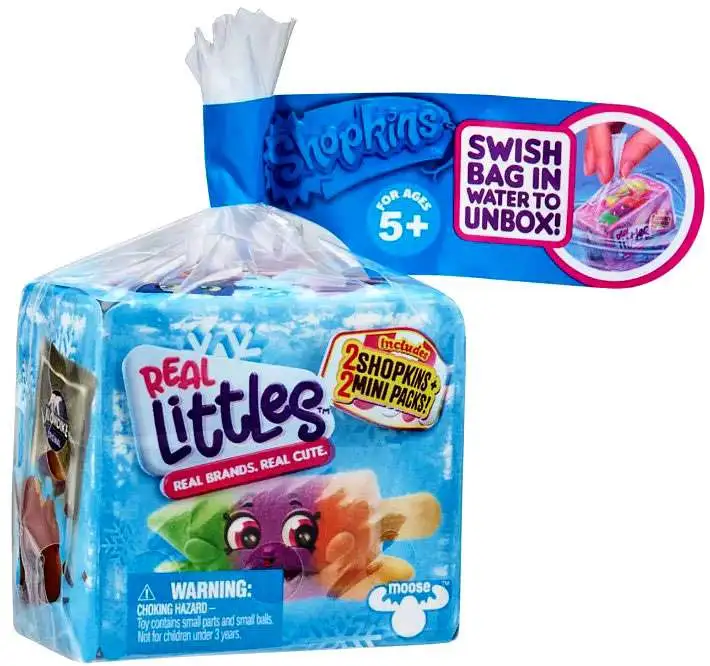 Shopkins Real Littles Mini Brands Now In The Freezer Moose LIL' Shopper pack 
