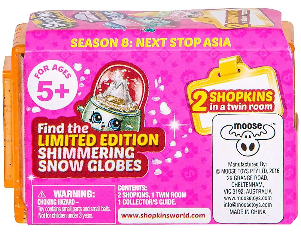 Shopkins Season 8 Next Stop Asia ** JAPANESE JOURNEY Loose Mini ** NEW 