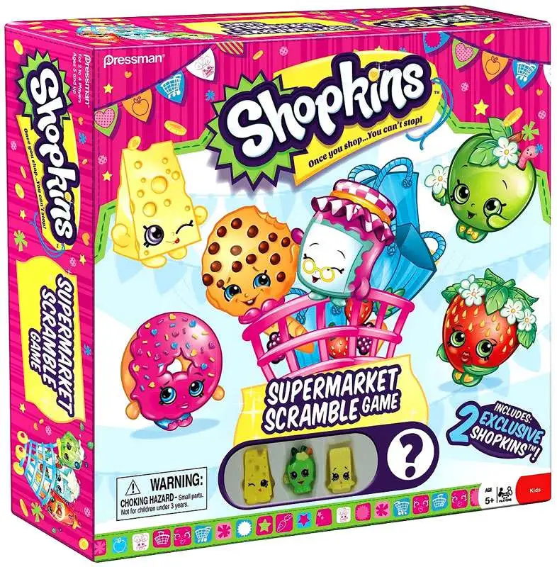 Shopkins Supermarket Scramble Game