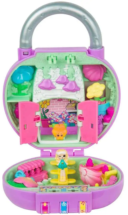 Shopkins Lil Secrets Series 1 Pretty Petals Mini Playset Secret Lock ...