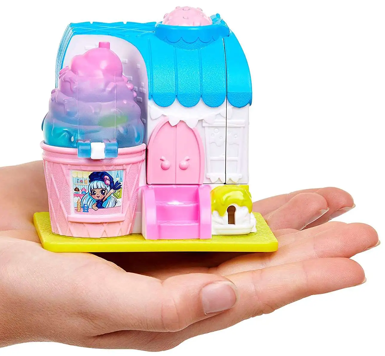 Shopkins Lil Secrets Secret Shop Cool Scoops Cafe Mini Playset Moose