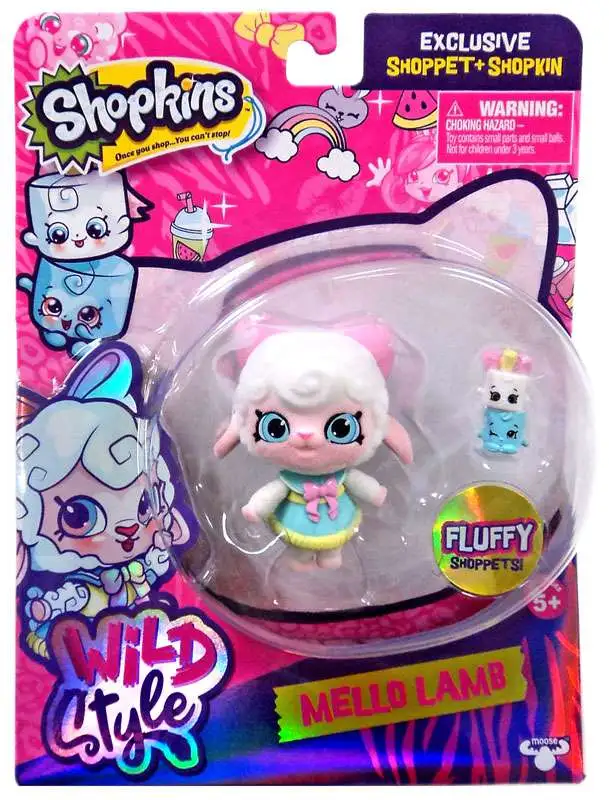 Shopkins Shoppets Season 10 Wild Style Mello Lamb Doll Figure