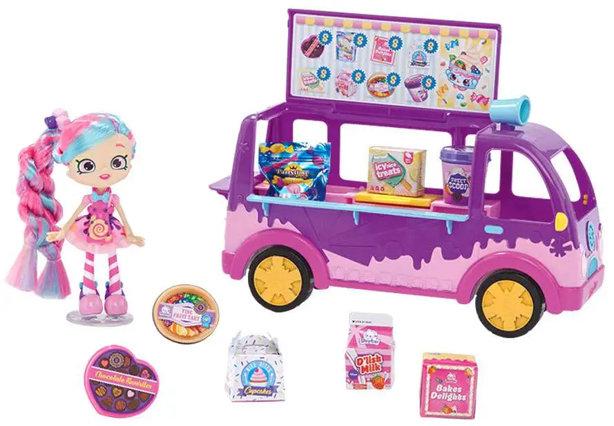 Shopkins Small Mart Season 10 Mini Packs Sweet Treat Truck Deluxe