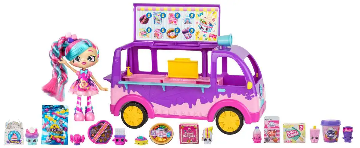 Shopkins Small Mart Season 10 Mini Packs Sweet Treat Truck Deluxe