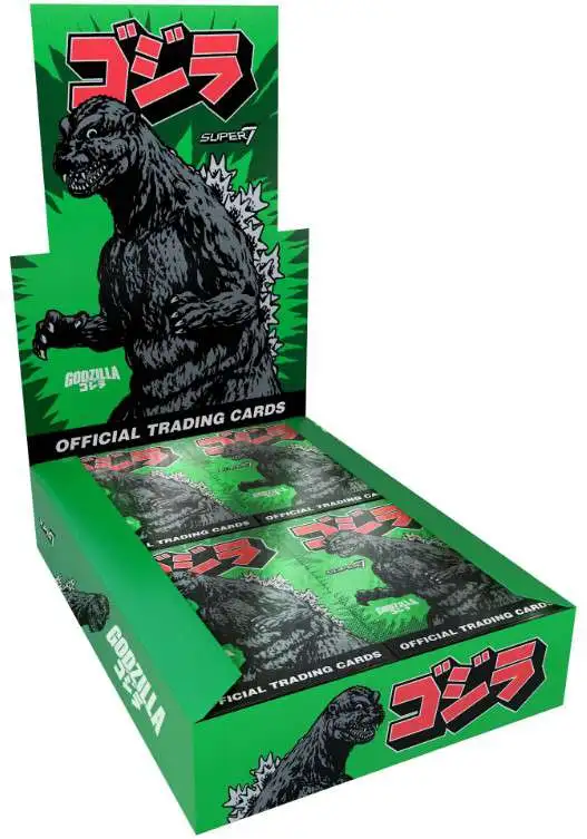 Godzilla TOHO Showa Series 1 Trading Card Wax Box