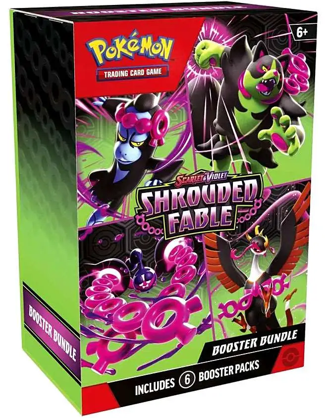 Pokemon Scarlet & Violet Shrouded Fable Booster Bundle [6 Packs]