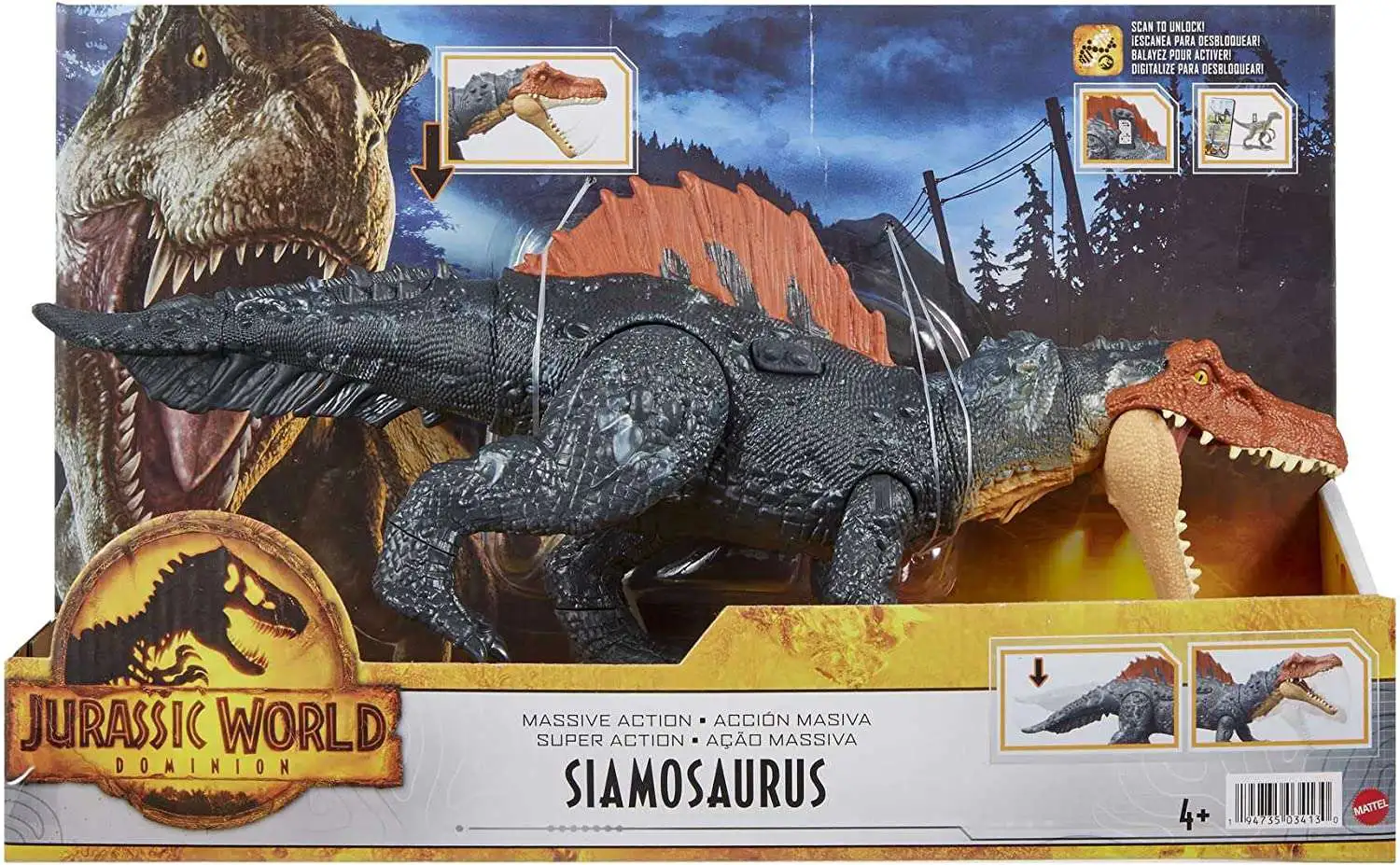 Jurassic World Dominion Massive Siamosaurus Action Figure (Pre-Order ships September)