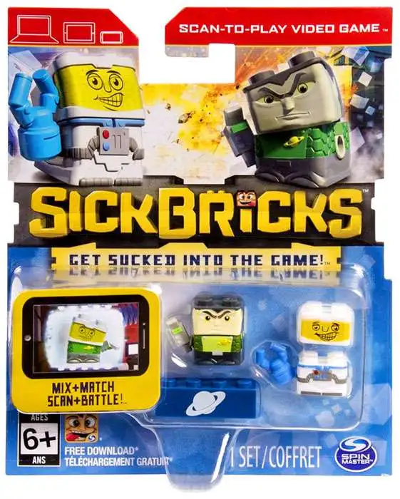 Sick Bricks Ace Orbit & Tiberius Warpspeed Minifigure 2-Pack