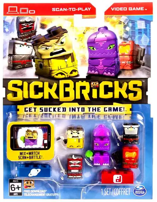 Sick Bricks Sick Team Space & Ninja Minifigure 5-Pack