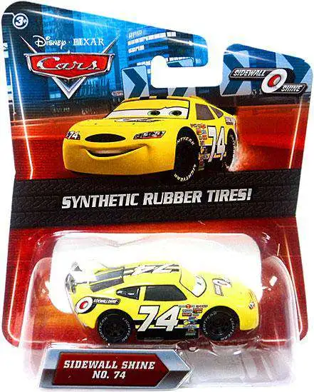 Disney / Pixar Cars Synthetic Rubber Tires Sidewall Shine Exclusive Diecast Car