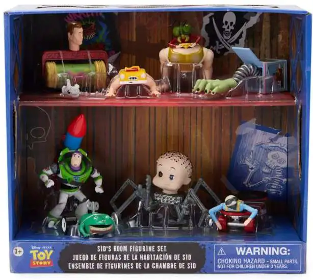 トイストーリー フィギュアセット Sid's Room Disney Pixar Toy Story Sids Room Exclusive 8-Piece PVC Mega