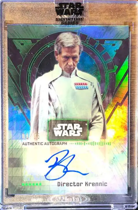 Topps Star Wars Card Trader Imperial Forces Might Of The Empire Director Krennic 