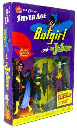 DC The Classic Silver Age Batgirl & The Joker Action Figure 2-Pack