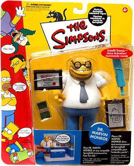 The Simpsons Series 10 Marvin Monroe Action Figure [Damaged Package]