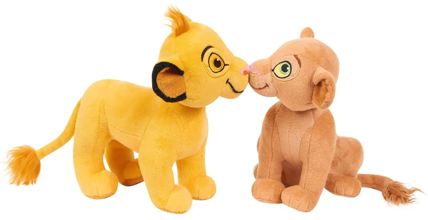 Details about   NEW Disney The Lion King Movie 2019 Kissing Simba and Nala Plush Animals 