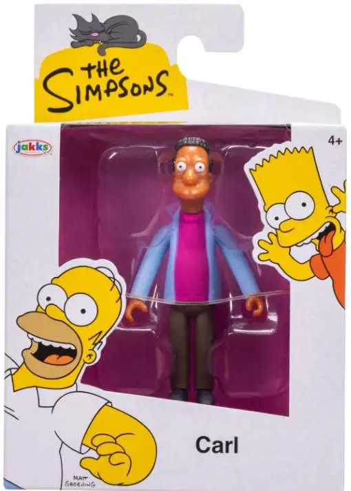 The Simpsons Wave 5 Carl Carlson 2.5-Inch Mini Figure
