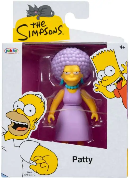 The Simpsons Wave 5 Patty Bouvier 2.5-Inch Mini Figure