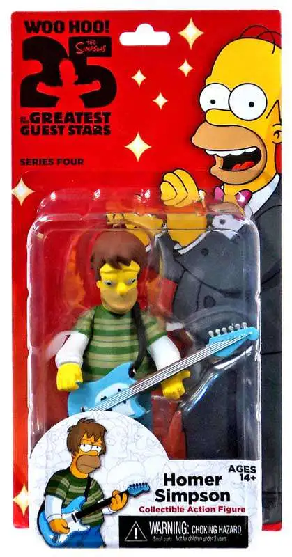 NECA The Simpsons Series 4 Homer Simpson Action Figure