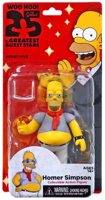 NECA The Simpsons Series 5 Homer Simspon Action FIgure [Alternative Version]