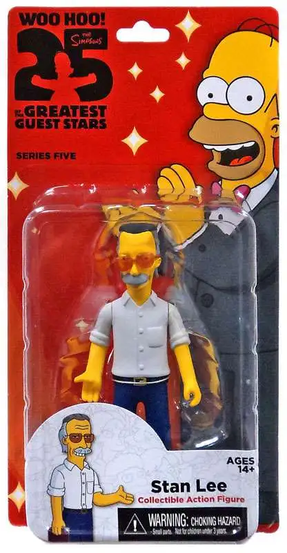 NECA The Simpsons Series 5 Stan Lee Action FIgure