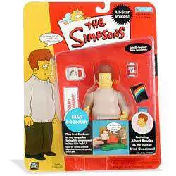 The Simpsons Celebrity Series 1 Brad Goodman Action Figure