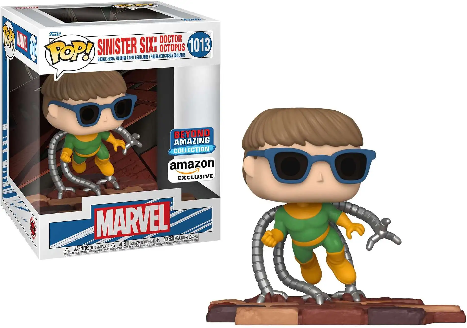 Funko Marvel Sinister Six POP Marvel Doctor Octopus Exclusive Deluxe Vinyl Figure 1013 ToyWiz