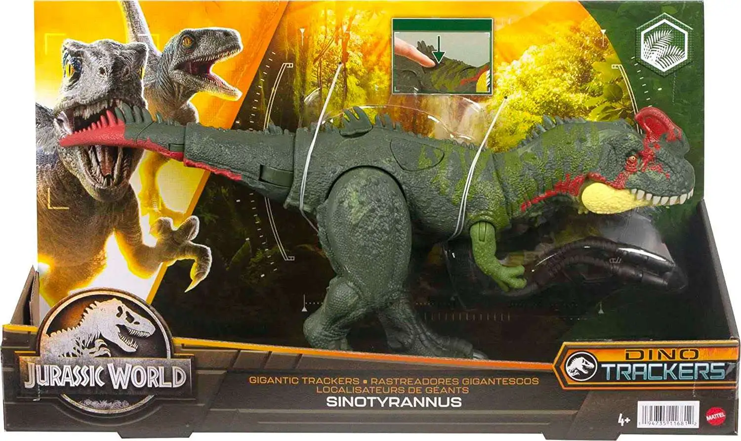 Jurassic World Dino Trackers Sinotyrannus Action Figure Gigantic