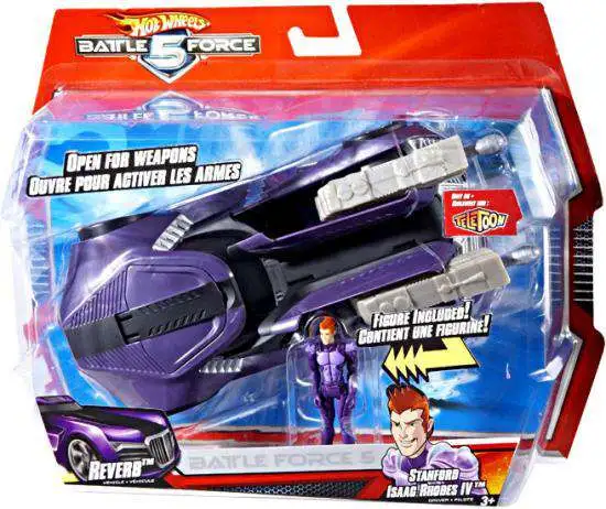 ミニカー Hot Wheels OLDS 442 Battle Force 5 Hot Wheels Battle Force 5 Water Slaughter 1:43 Scale Pull