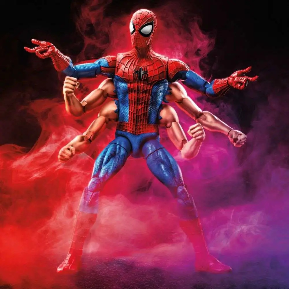 KINGPIN 6 Armed Spider-Man **NEW* MARVEL LEGENDS BAF SERIES 6" ACTION FIGURE 