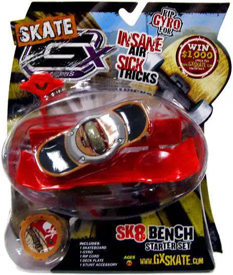 GX Racers Skate SK8 Bench Traditionz 56mm Deck Plate Starter Set [Free Ride Board, Damaged Package]