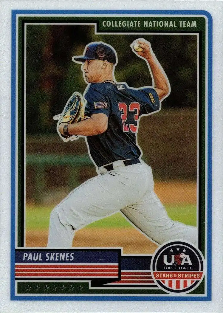 MLB 2023 Panini Stars & Stripes Paul Skenes #87 [Rookie]