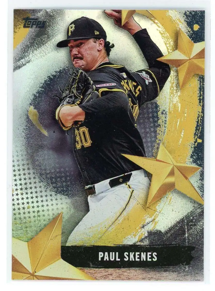 MLB 2025 Topps Series 1 Baseball Stars of MLB Paul Skenes SMLB-27