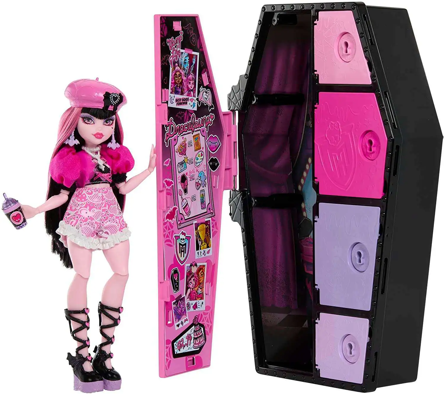 Boneca Monster High Skulltimates Secrets Cleo Denile Mattel